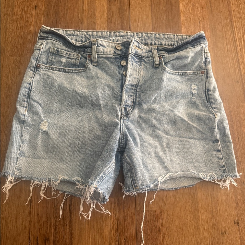 High-Waisted OG Cut-Off Jean Shorts -- 3-inch Inseam